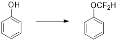 difluoromethylation of phenols